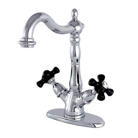 Kingston Brass KS1491PKX Duchess 2-Handle Vessel Sink Faucet, Polished Chrome KS1491PKX
